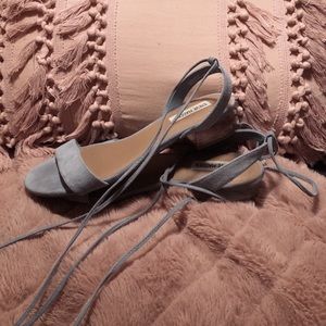 Steve Madden One Inch Clear Heel